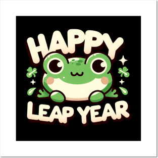 Happy Leap Year - Frog Posters and Art